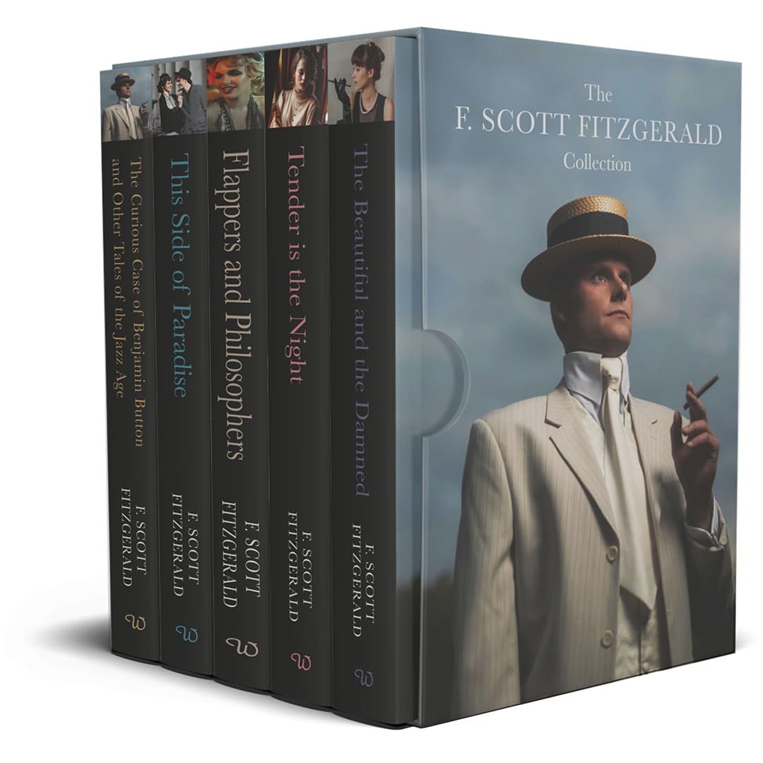 F. Scott Fitzgerald 6 Books Collection Box Set (The Great Gatsby, Flappers and Philosophers, The Beautiful and Damned, Tender is the Night, This side of Paradise & Curious case of Benjamin Button) - F. Scott Fitzgerald