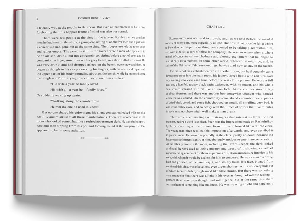 Fyodor Dostoevsky: Crime And Punishment (Leather-bound) - Fyodor Dostoyevsky