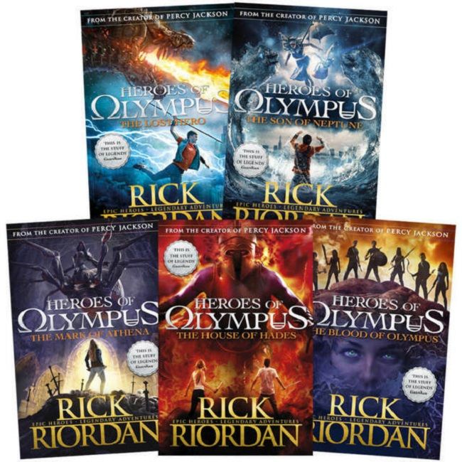 Rick Riordan Greek Mythology Series – Heroes of Olympus Box