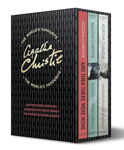 Agatha Christie Box Set – Three Iconic Mysteries in One Collection