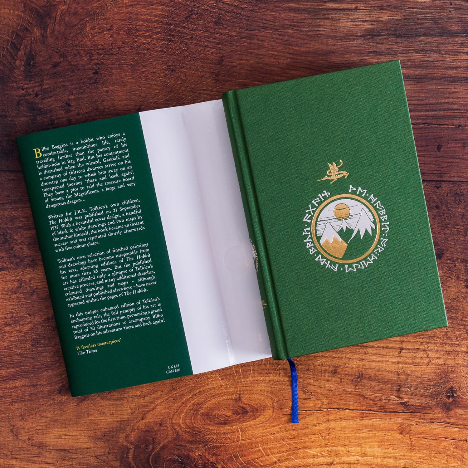 The Hobbit: Illustrated by the Author - J. R. R. Tolkien - Hardcover Deluxe