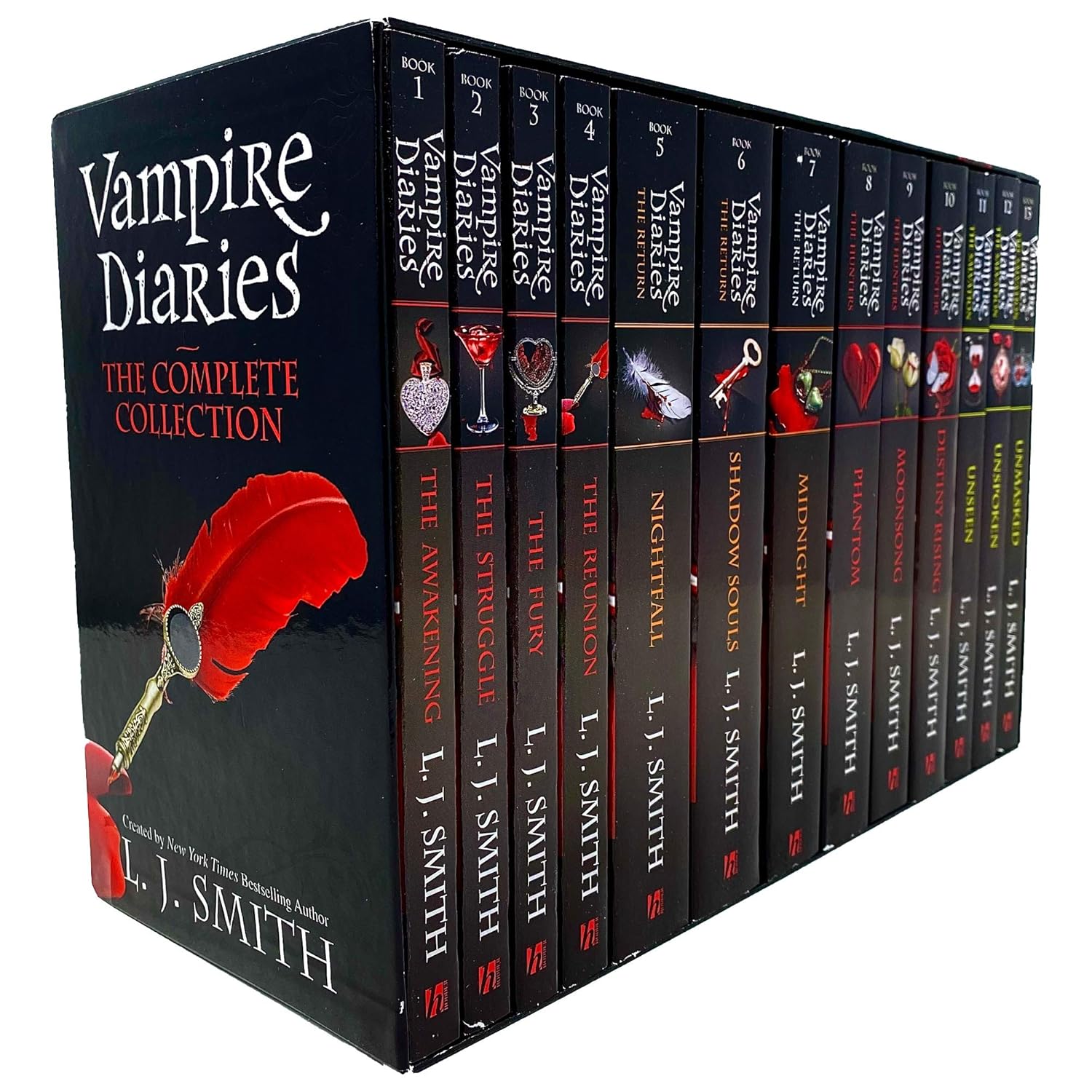Complete Vampire Diaries Series Box Set by L. J. Smith – English Books EUSmith