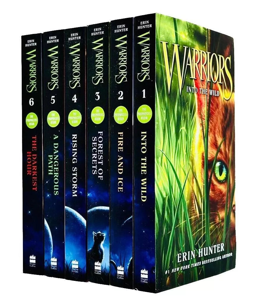 Warrior Cats Series - 6 Books Collection Set - Erin Hunter
