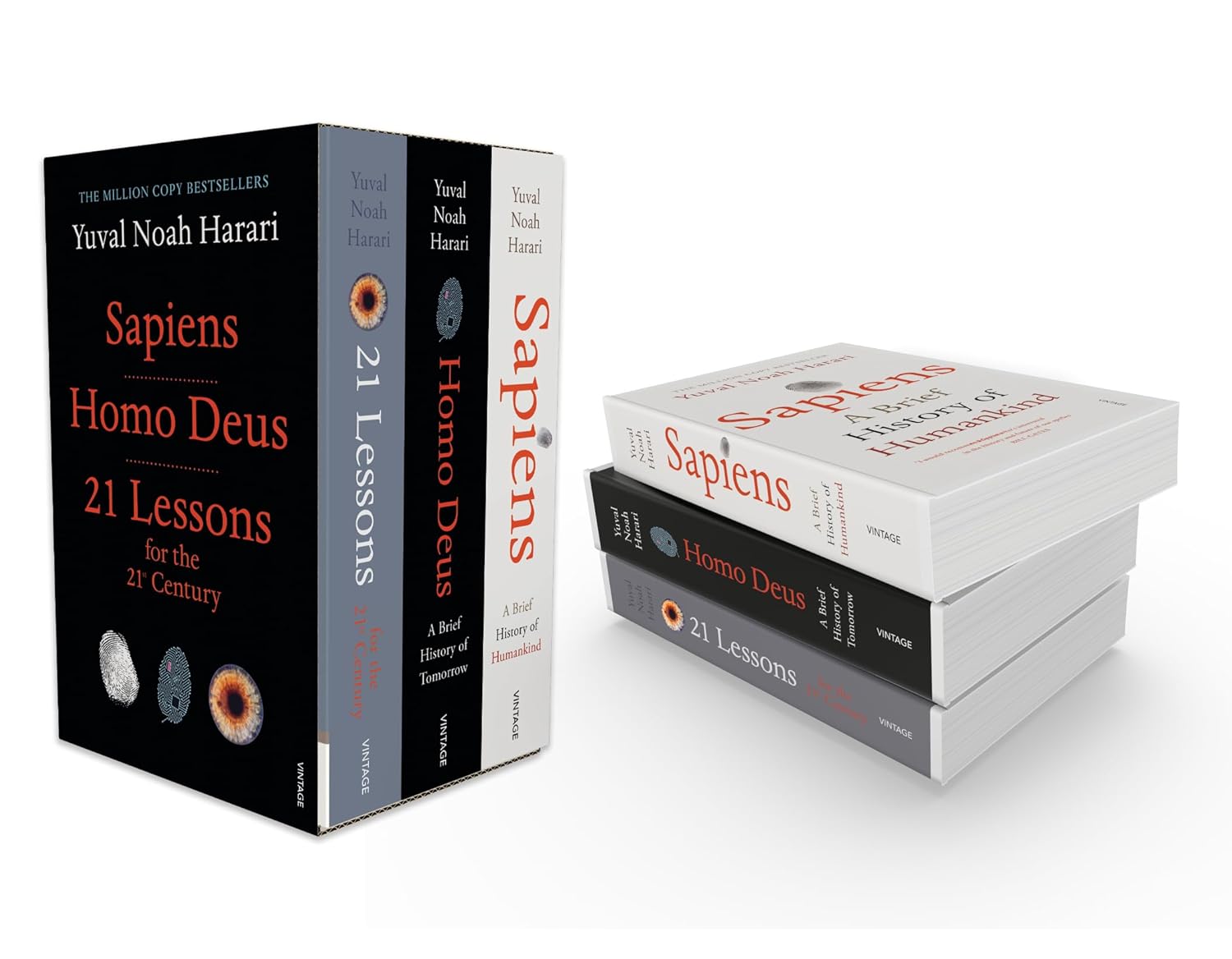 Yuval Noah Harari Box Set (Sapiens, Homo Deus, 21 Lessons for 21st Century) - Yuval Noah Harari