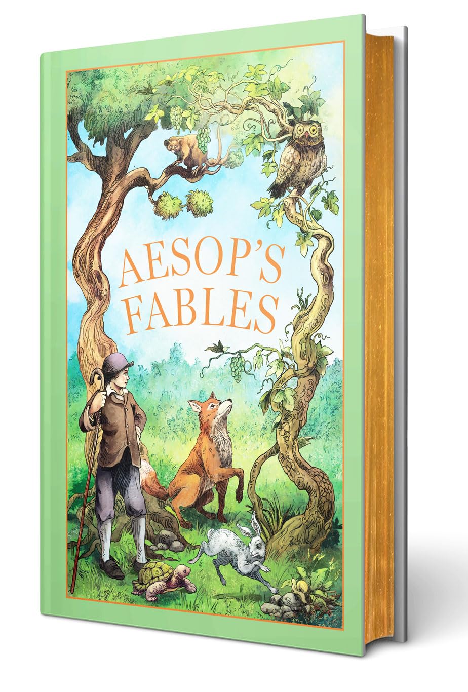 Aesop’s Fables (Leather-Bound Edition) – Aesop