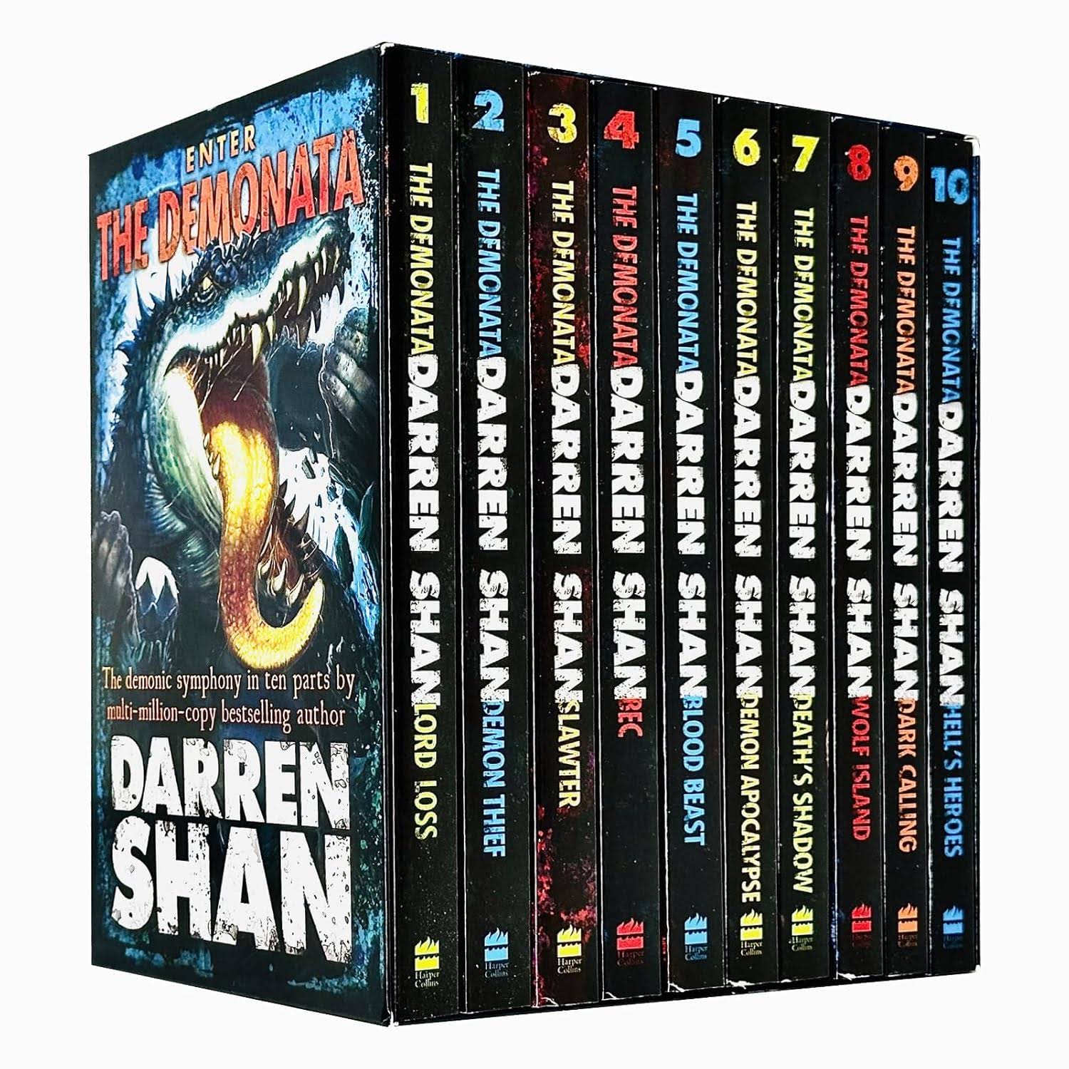 Darren Shan Demonata 10 Book Box Set – Complete Horror Series Collection