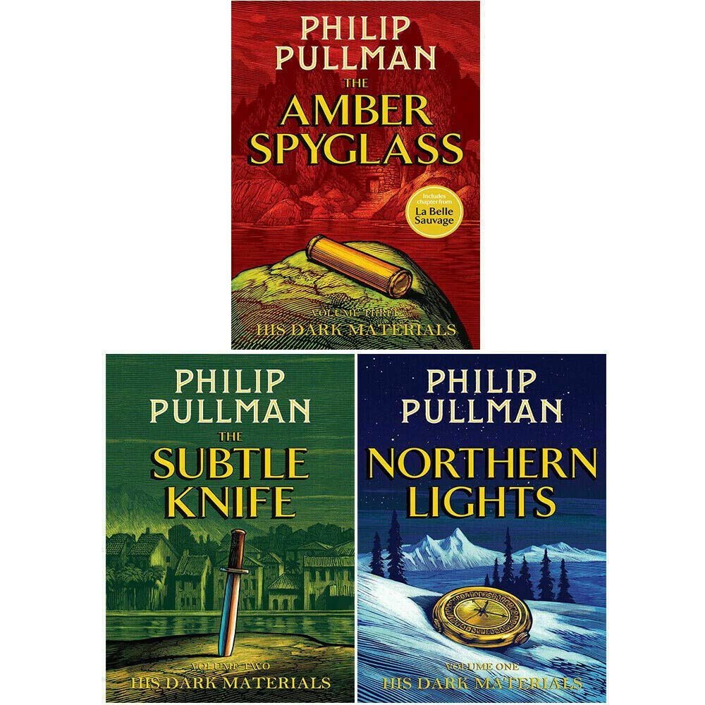His Dark Materials Trilogy 3 Books Collection Set – Philip Pullman