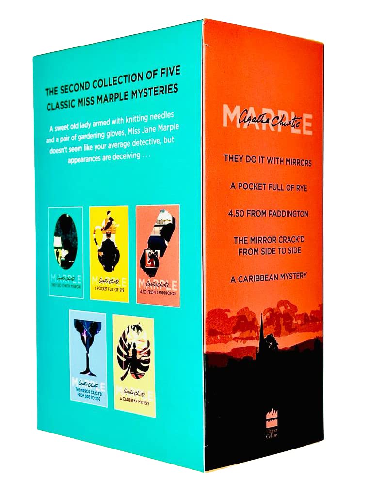 Miss Marple Mysteries Series Books 6–10 Collection Set – Agatha Christie