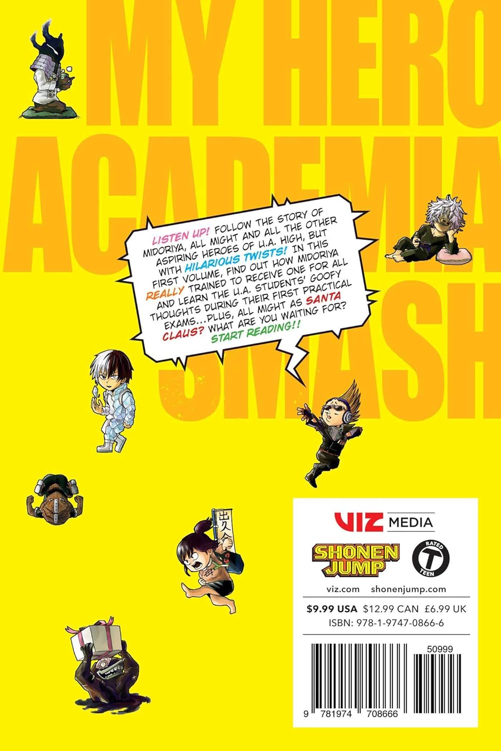 My Hero Academia: Smash!!, Vol. 1 – Kohei Horikoshi, Hirofumi Neda