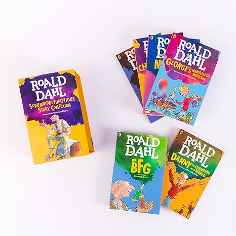 Roald Dahl's Scrumdiddlyumptious Story Collection (6 Book Slipcase) - Roald Dahl