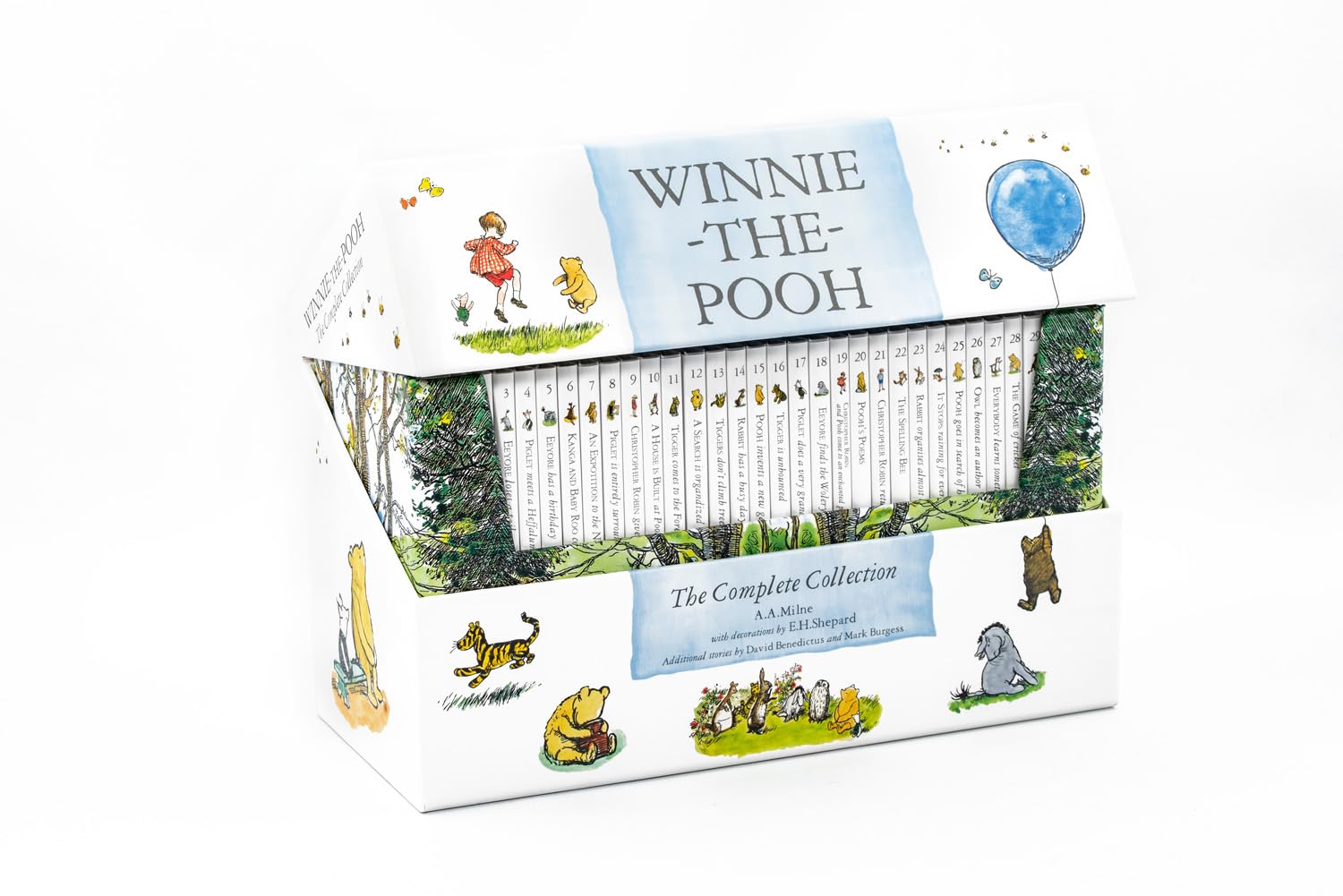 Winnie-the-Pooh Complete 30-Book Slipcase – A. A. Milne