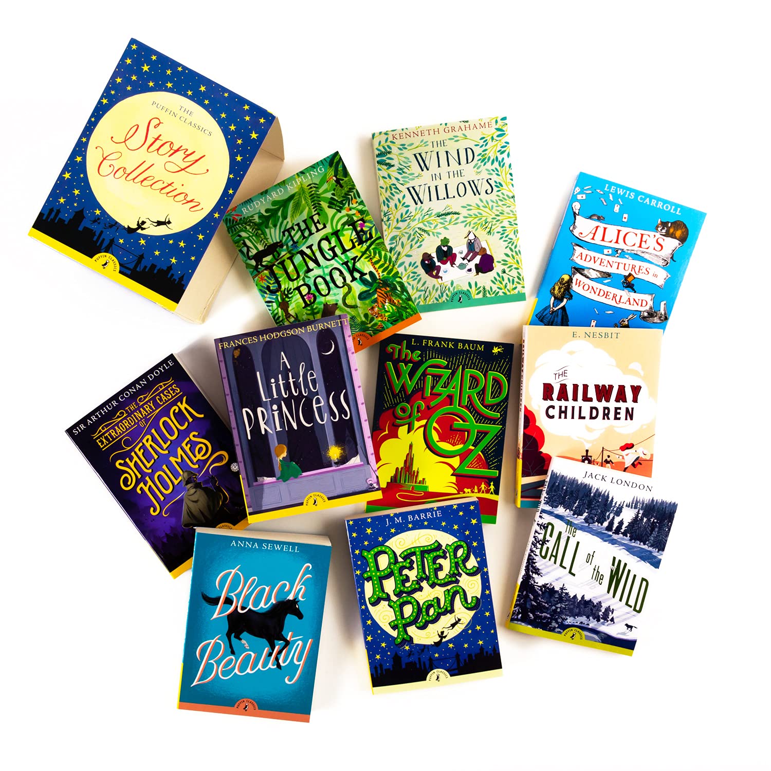 The Puffin Classics Story Collection Box Set (10 Books Slipcase)