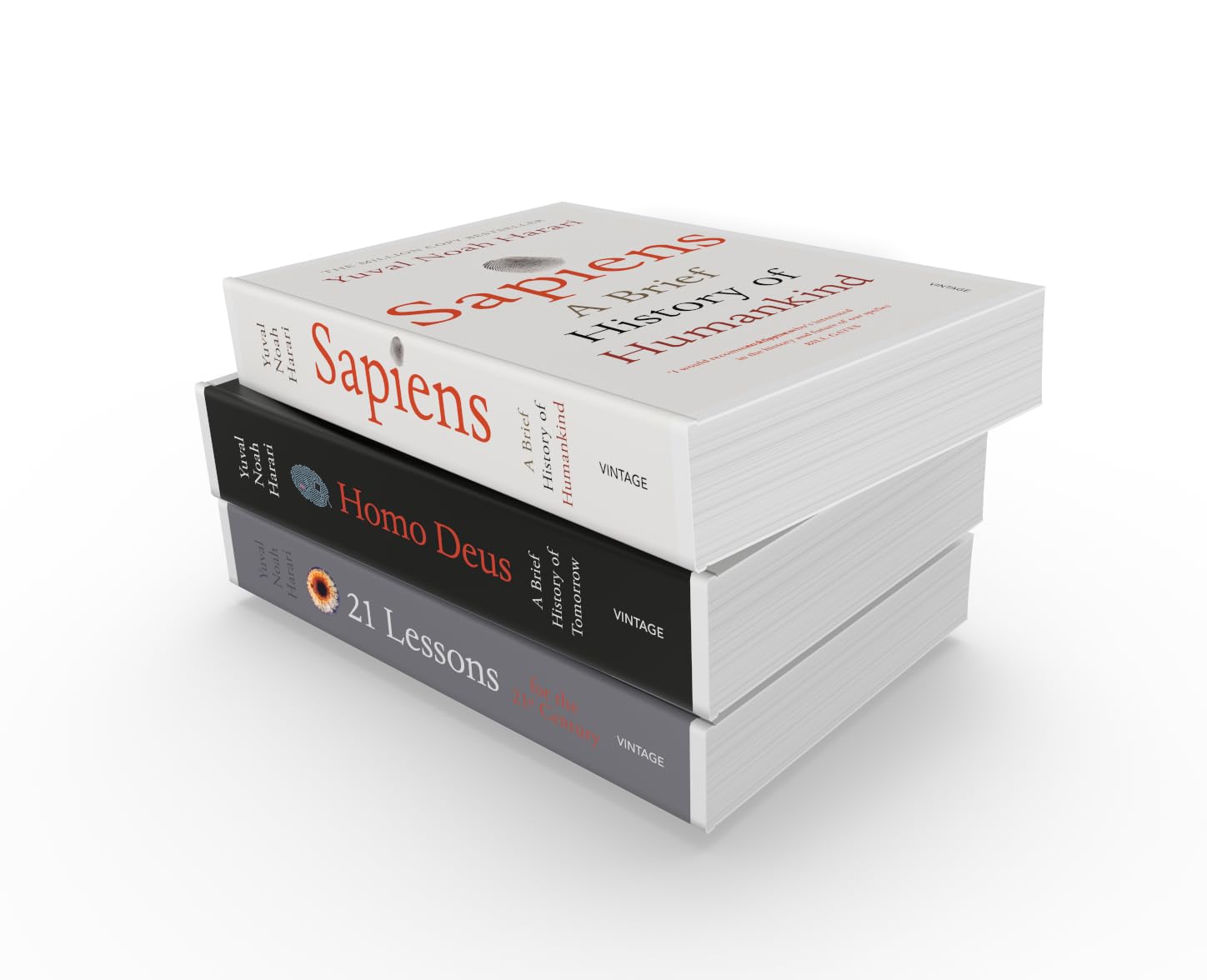 Yuval Noah Harari Box Set (Sapiens, Homo Deus, 21 Lessons for 21st Century) - Yuval Noah Harari