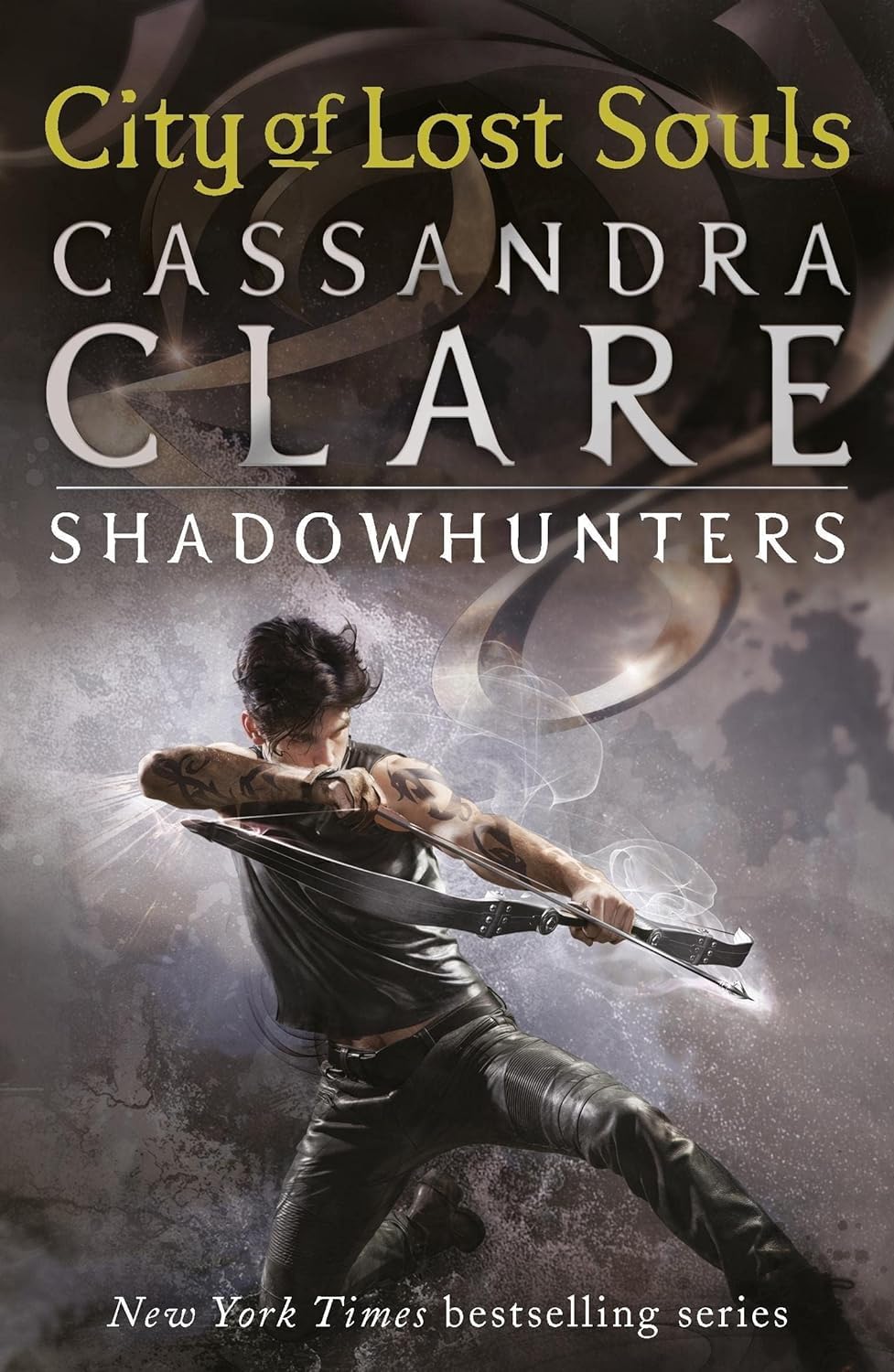 Book cover of 'City of Lost Souls' by Cassandra Clare featuring a character in action.