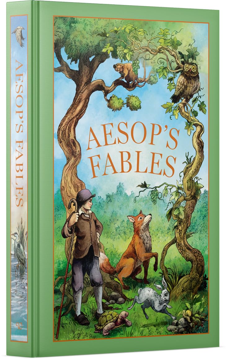 Aesop's Fables (Leather-Bound Edition) – Aesop | English Books