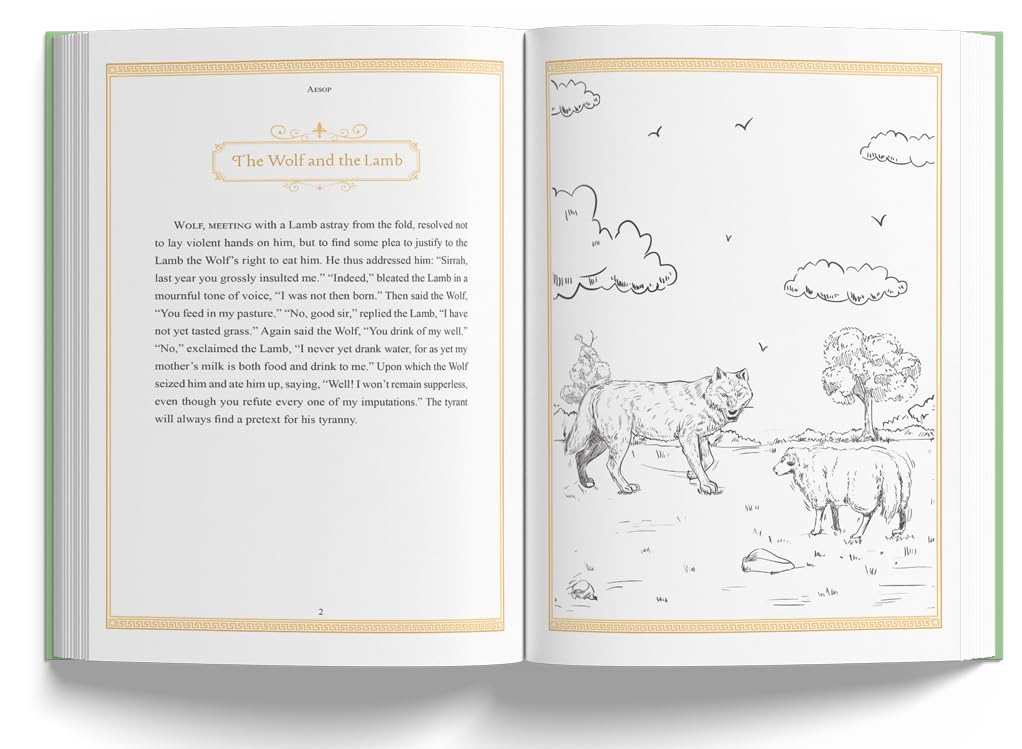 Aesop’s Fables (Leather-Bound Edition) – Aesop