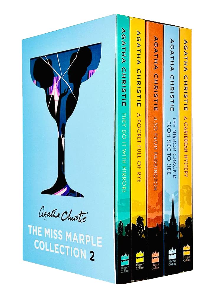 Miss Marple Mysteries Series Books 6–10 Collection Set – Agatha Christie