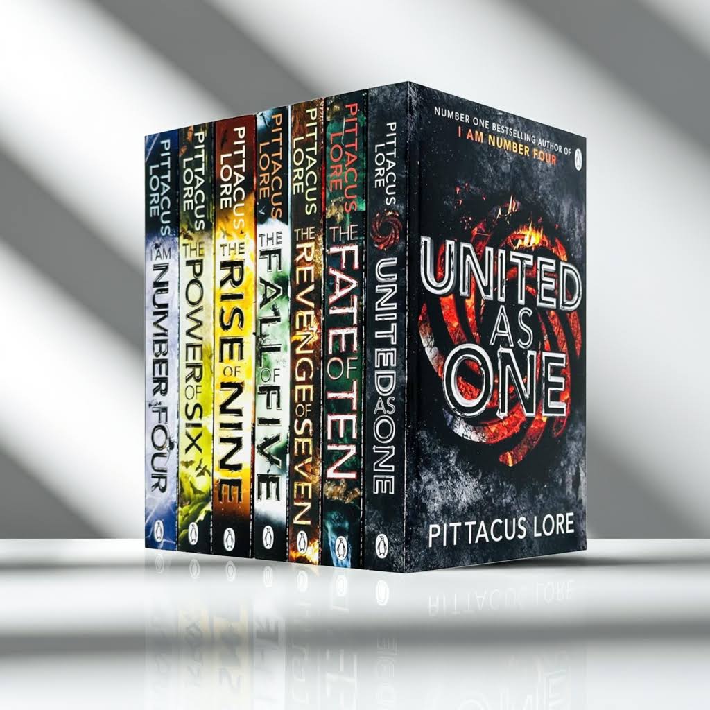 Pittacus Lore The Lorien Legacies box set – 7 paperback sci-fi novels