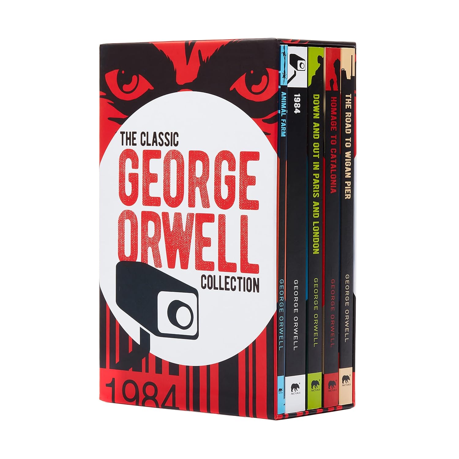 The Classic George Orwell Collection — 5-Book Paperback Boxed Set