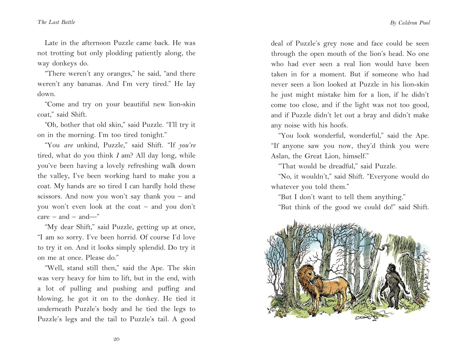 The Last Battle (The Chronicles of Narnia, Book 7) – C. S. Lewis – Hardcover