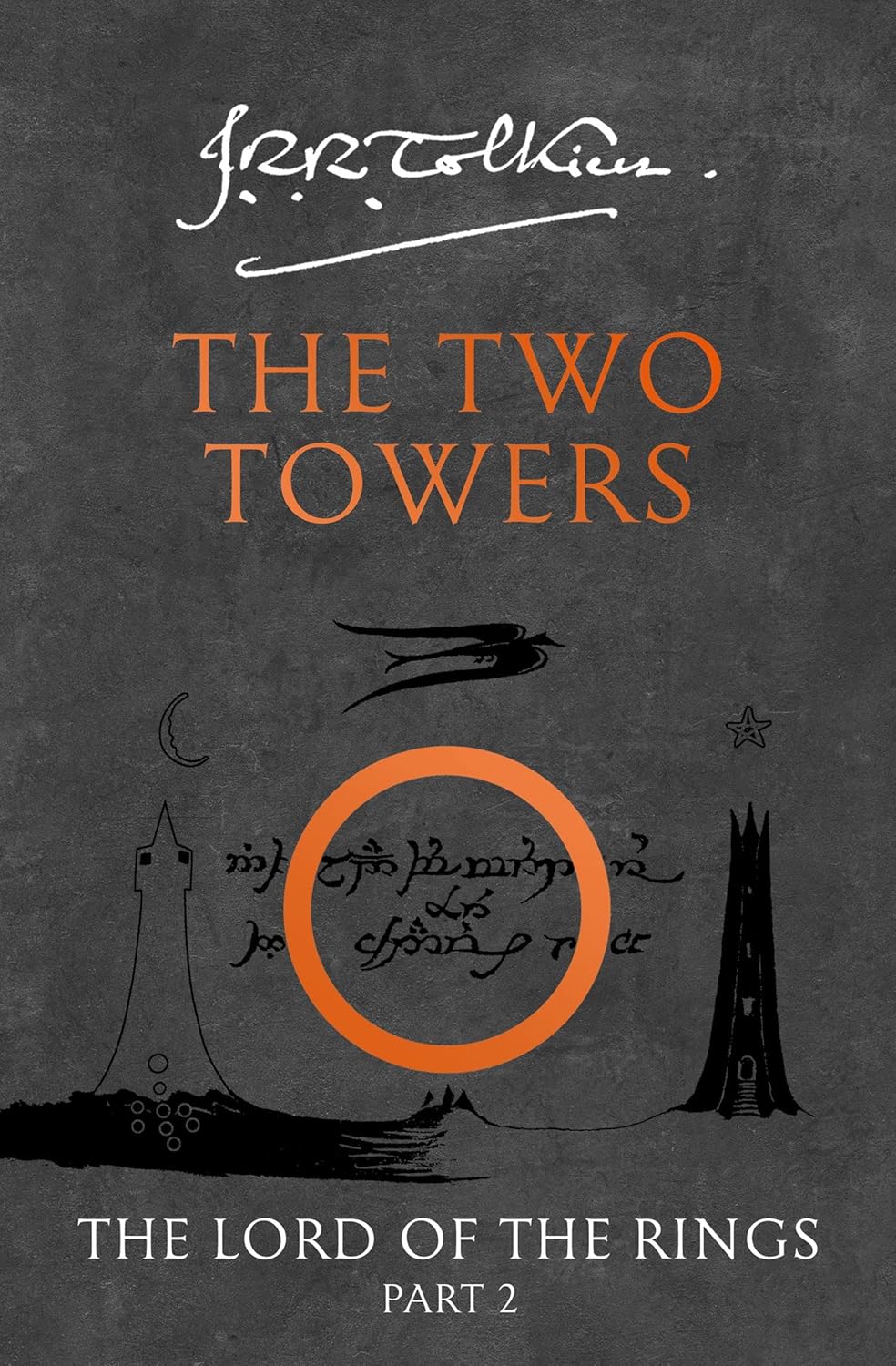 Cover of 'The Two Towers' (The Lord of the Rings) by J.R.