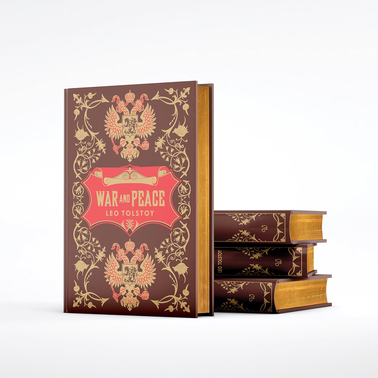 War and Peace (Leather-Bound Edition) – Leo Tolstoy | English