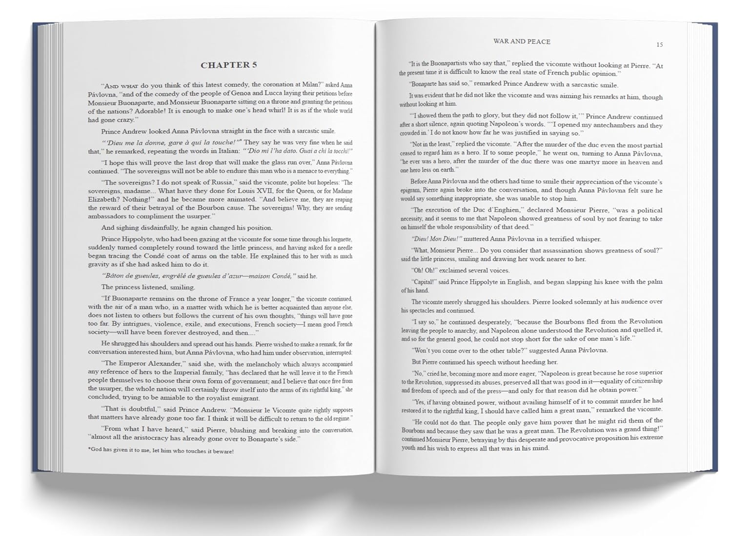 War and Peace (Leather-Bound Edition) – Leo Tolstoy