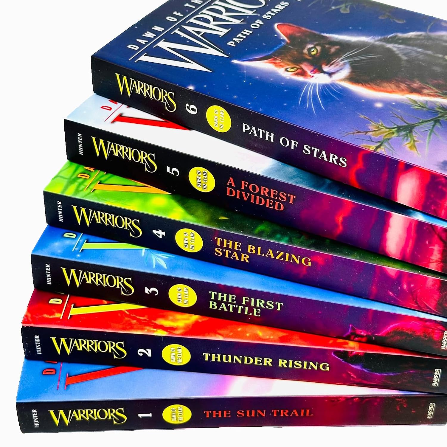 Warrior Cats Dawn of the Clans 6 Book Collection | English Books