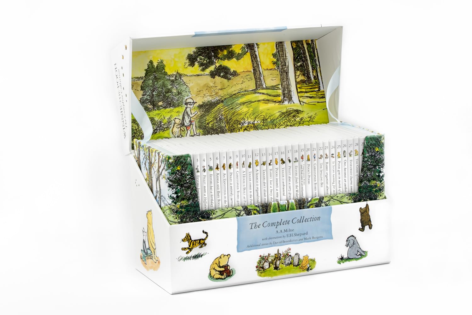 Winnie-the-Pooh 30-Book Collection by A. A. Milne | English Books